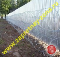 Монтаж колючей проволоки Егоза в Рязани