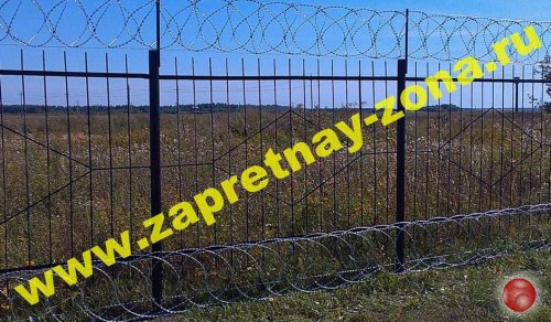 Колючая проволока Егоза  . Монтаж , продажа в Санкт-Петербурге