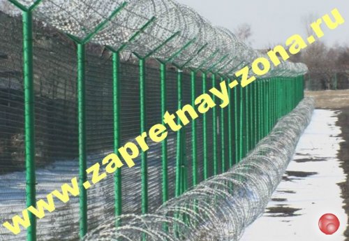 Колючая проволока Егоза  . Монтаж , продажа.