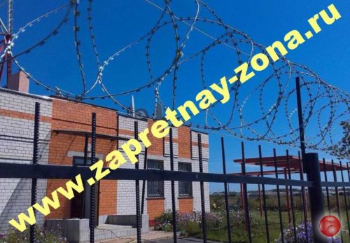 Колючая проволока Егоза  . Монтаж , продажа.
