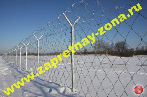 Колючая проволока Егоза   . Монтаж . Продажа во Владимире