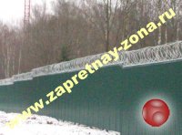Монтаж инженерных заграждений из колючей проволоки Егоза