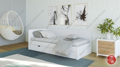Кровать угловая «Лунара»