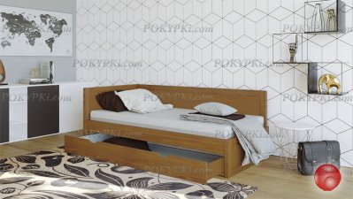 УГЛОВАЯ КРОВАТЬ «ЛУНАРА»